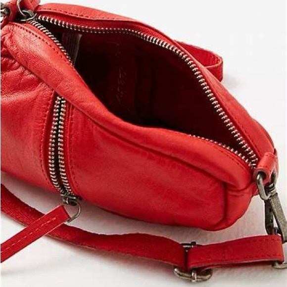 Red Free People Crossbody Bag - Picture 4 of 5